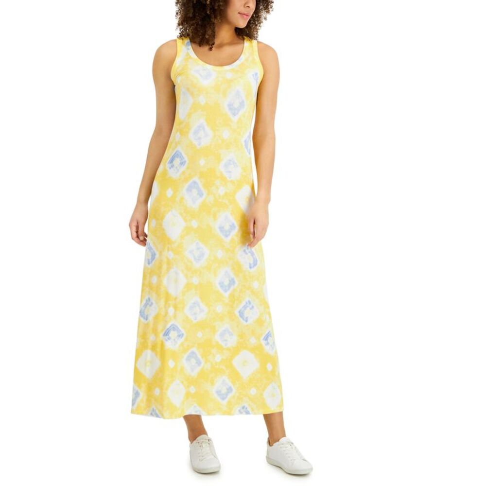 Style & Co Petite Tie Dye Maxi Dress